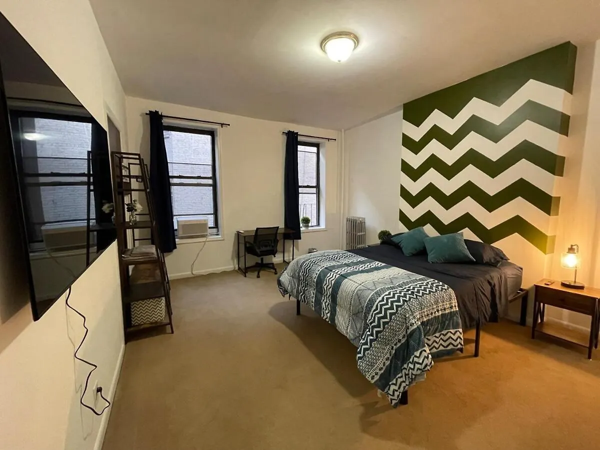 Comfy Guest House By Columbus Circle 纽约
